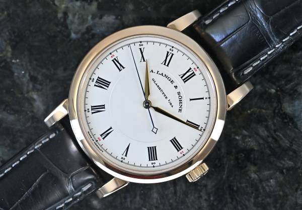 A. Lange &amp; S&ouml;hne 232.032 Richard Lange Rotgold deutsches Full Set
